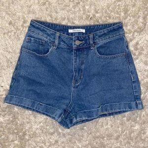 Pacsun Mom Shorts in Blue